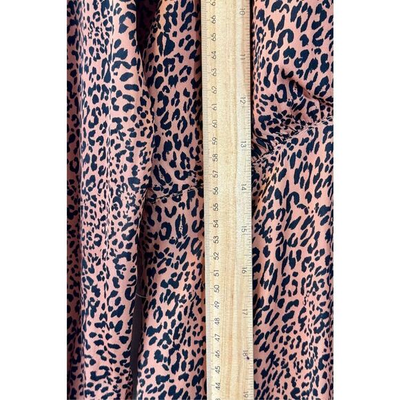 Free People Women's Loveless Animal Print Mock Neck Midi Dress Women's 2 - Picture 11 of 15